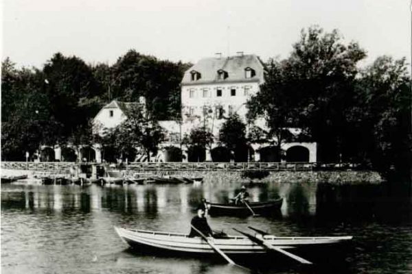 Das Teichhaus in den 50ern