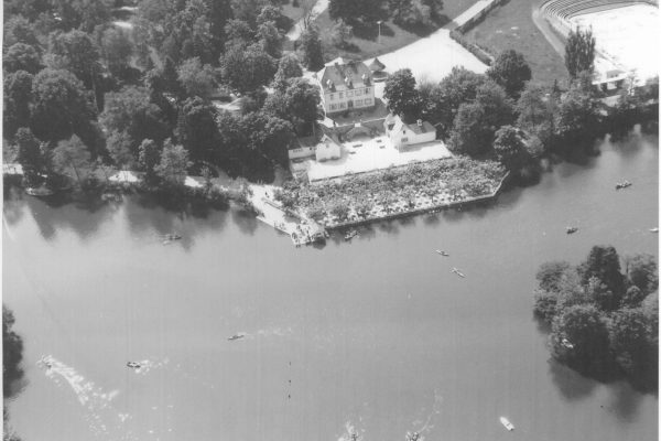 Das Teichhaus in den 50er Jahren