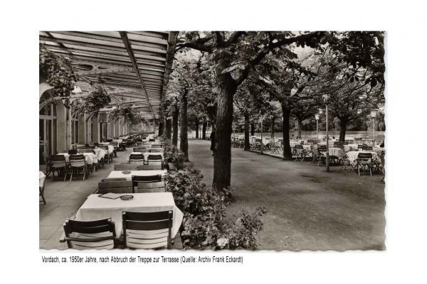 Umbau in den 50er Jahren - Aussenbereich