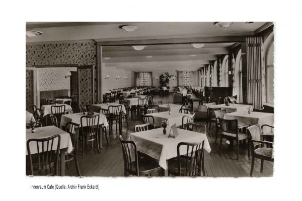 Umbau in den 50er Jahren - Speisesaal